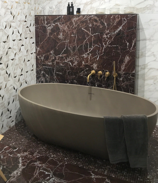 Đá Marble Tự Nhiên Rosso Levanto
