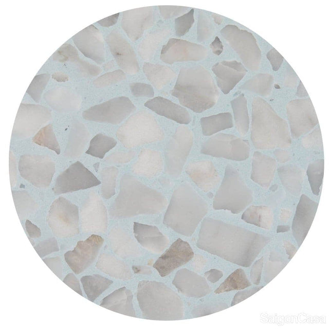 Bàn Terrazzo Tròn 1/3 - SaigonCasa | Curated Surfaces & Contemporary Living