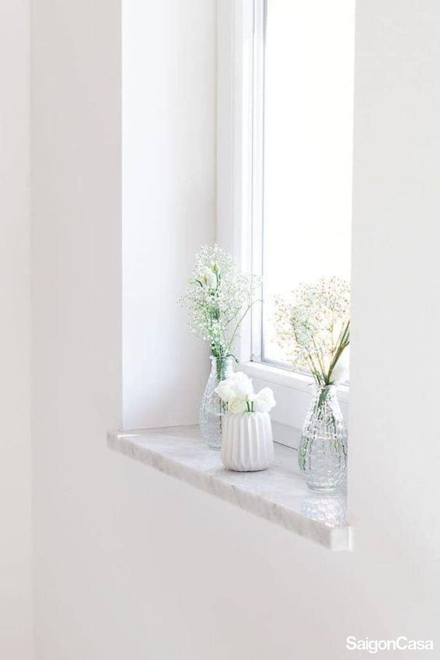Bậu Cửa Sổ Đá Marble - SaigonCasa | Curated Surfaces & Contemporary Living
