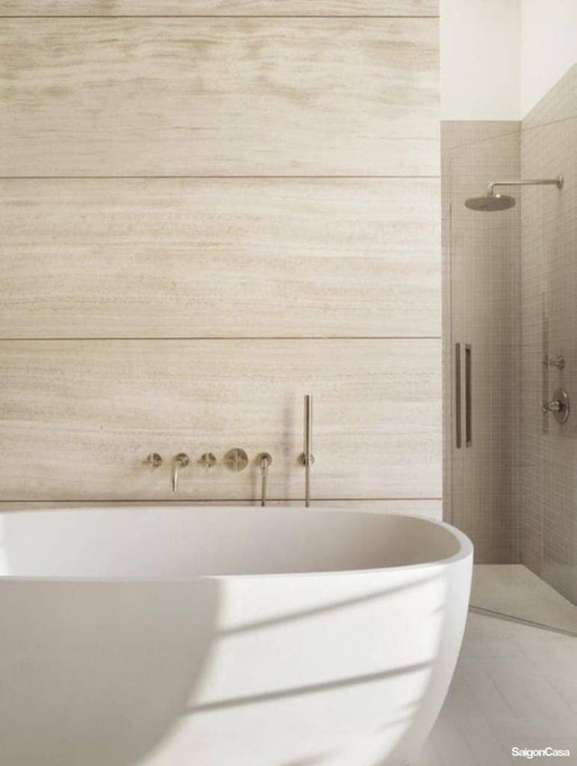 đá limestone moca cream