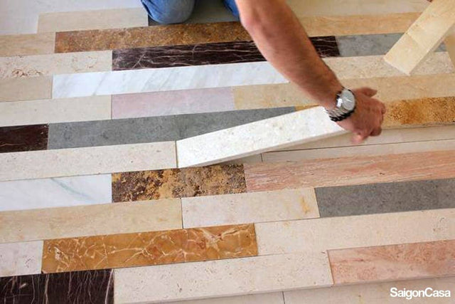 Đá Marble Phối Nhiều Màu - SaigonCasa | Curated Surfaces & Contemporary Living