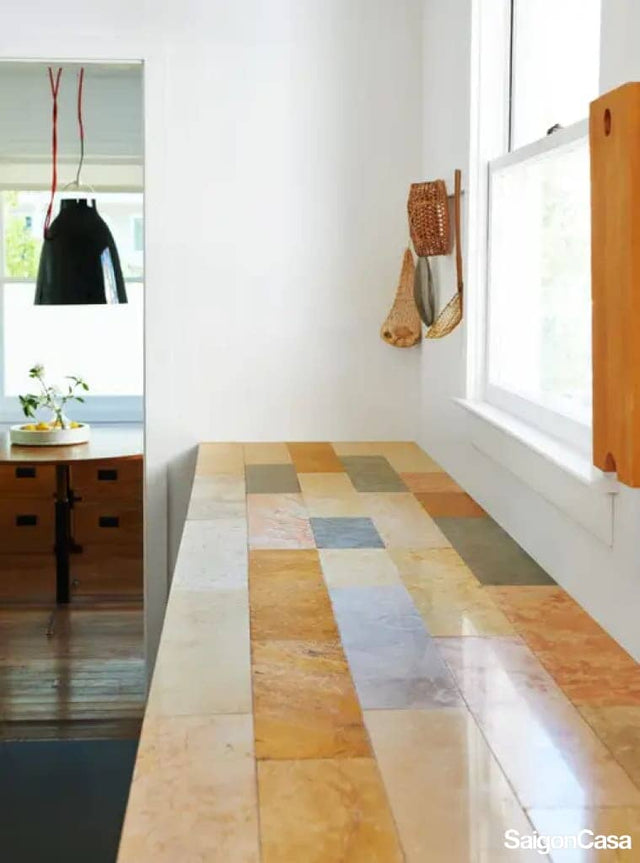 Đá Marble Phối Nhiều Màu - SaigonCasa | Curated Surfaces & Contemporary Living