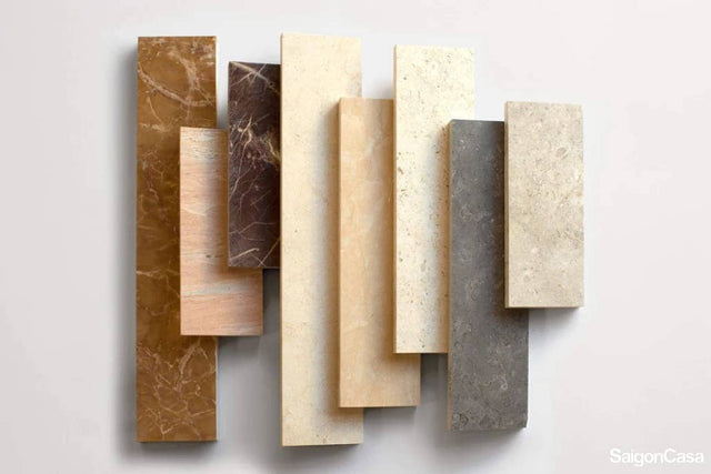 Đá Marble Phối Nhiều Màu - SaigonCasa | Curated Surfaces & Contemporary Living