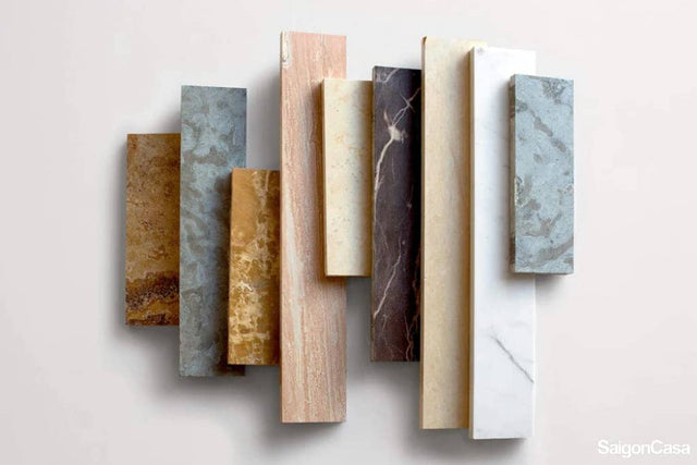 Đá Marble Phối Nhiều Màu - SaigonCasa | Curated Surfaces & Contemporary Living