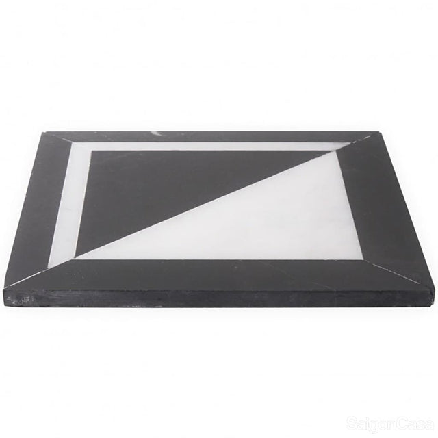 Đá Tự Nhiên Nero Carrara Marble Mosaic
