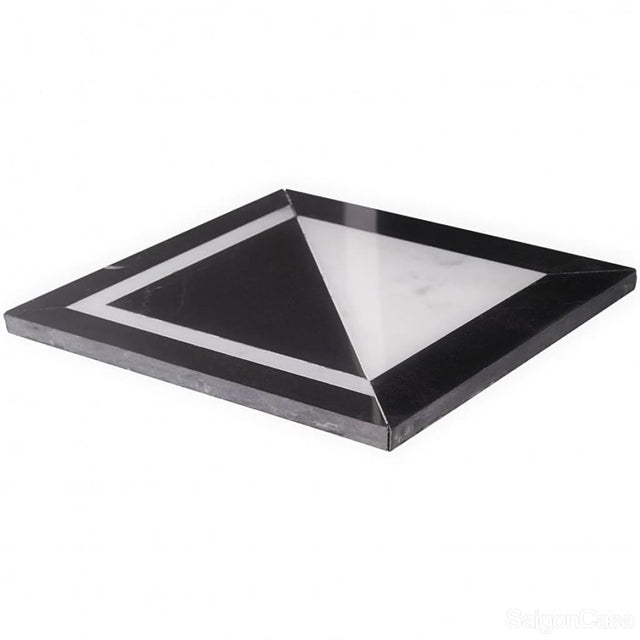 Đá Tự Nhiên Nero Carrara Marble Mosaic