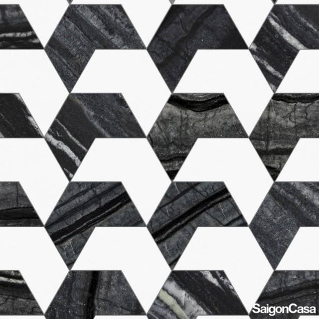 đá marble Chevron Dart