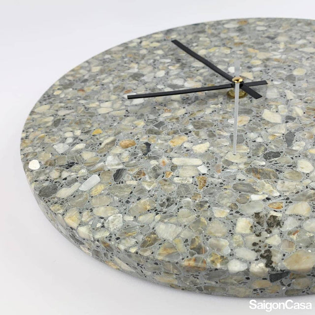Đồng Hồ Đá Terrazzo - SaigonCasa | Curated Surfaces & Contemporary Living