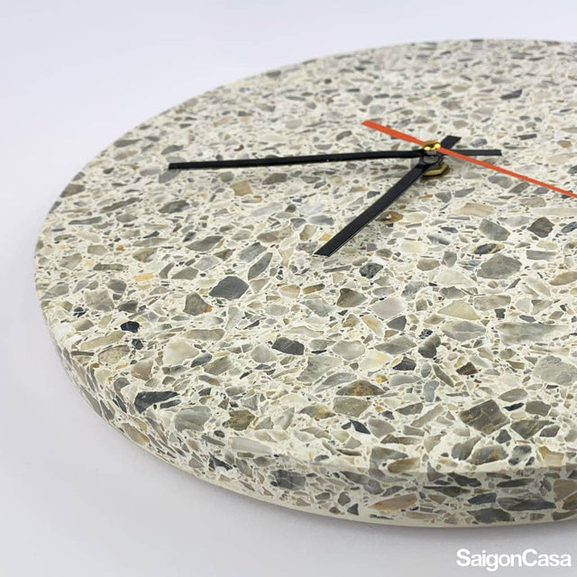 Đồng Hồ Đá Terrazzo - SaigonCasa | Curated Surfaces & Contemporary Living