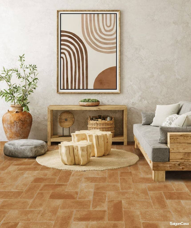 Gạch Giả Cổ Antichi Amori Canossa 15x30cm - SaigonCasa | Curated Surfaces & Contemporary Living