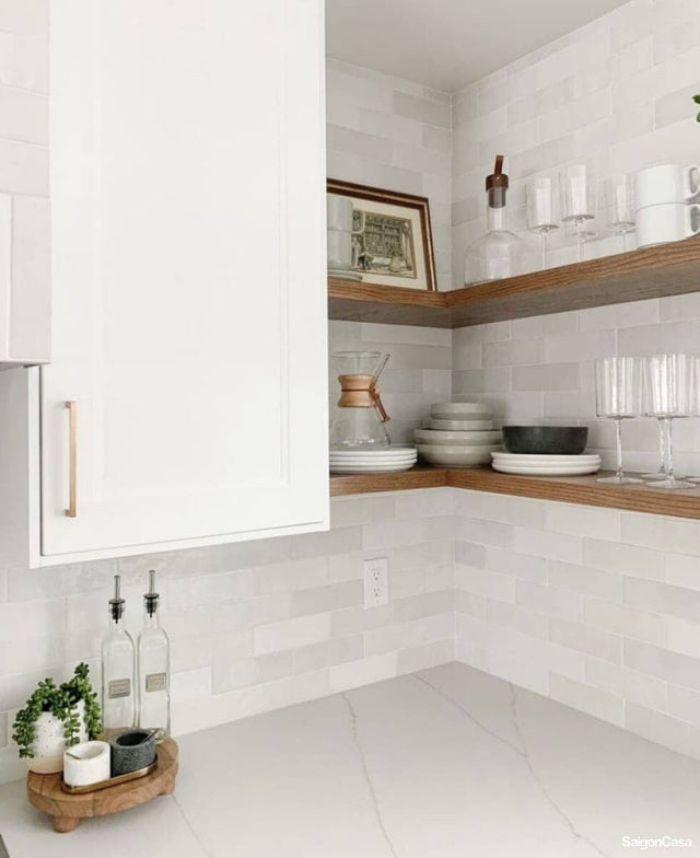 Gạch Gốm Artisan White - SaigonCasa | Curated Surfaces & Contemporary Living