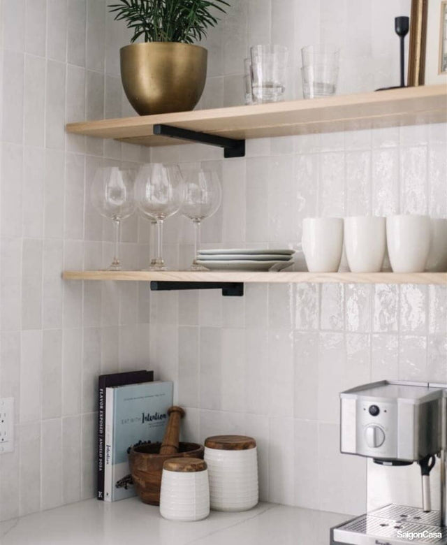 Gạch Gốm Artisan White - SaigonCasa | Curated Surfaces & Contemporary Living