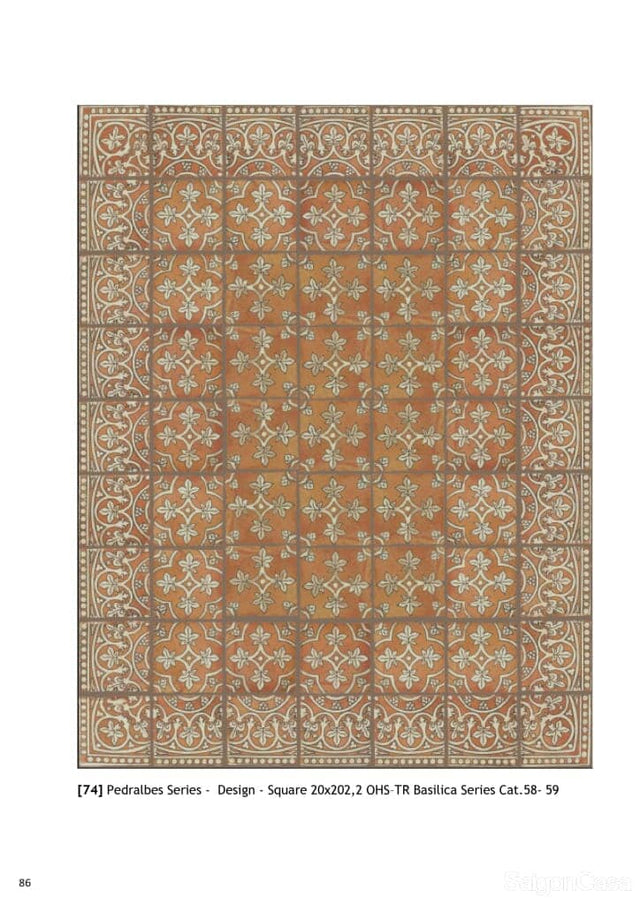 Gạch Gốm Thủ Công Giả Cổ Pedralbes - SaigonCasa | Curated Surfaces & Contemporary Living