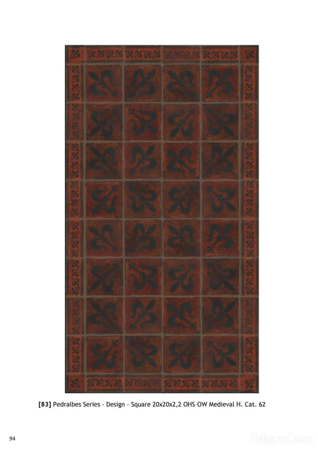Gạch Gốm Thủ Công Giả Cổ Pedralbes - SaigonCasa | Curated Surfaces & Contemporary Living