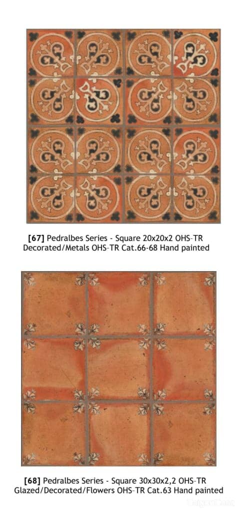 Gạch Gốm Thủ Công Giả Cổ