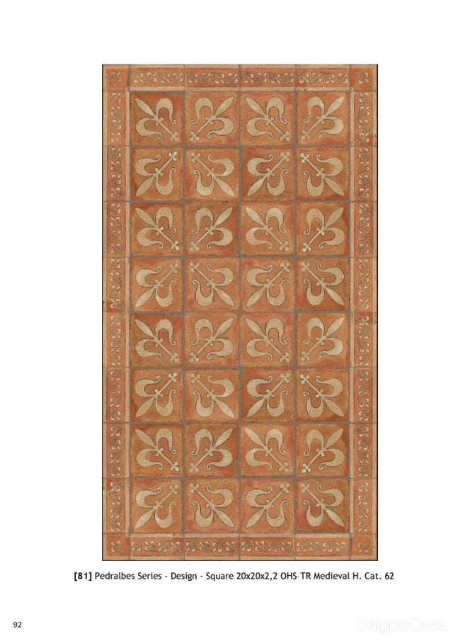 Gạch Gốm Thủ Công Giả Cổ