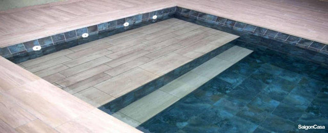 Gạch Hồ Bơi Ocean Green River 30x30cm - SaigonCasa | Curated Surfaces & Contemporary Living