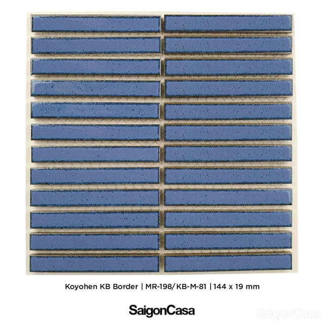 Gạch Mosaic Nhật Bản Koyohen Border - SaigonCasa | Curated Surfaces & Contemporary Living