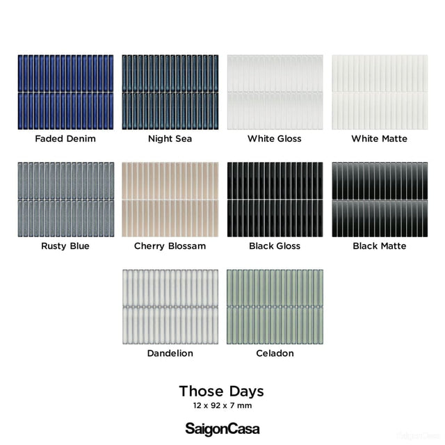 Gạch Thẻ Mosaic Trang Trí Those Days