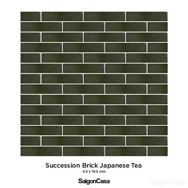 Gạch Nhật Bản Succession Brick - SaigonCasa | Curated Surfaces & Contemporary Living