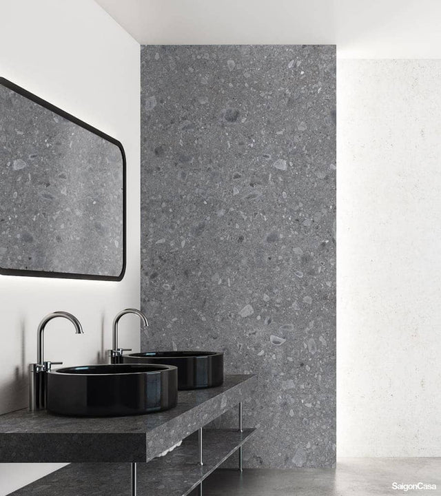 Gạch Terrazzo Rubble 61x61cm - SaigonCasa | Curated Surfaces & Contemporary Living