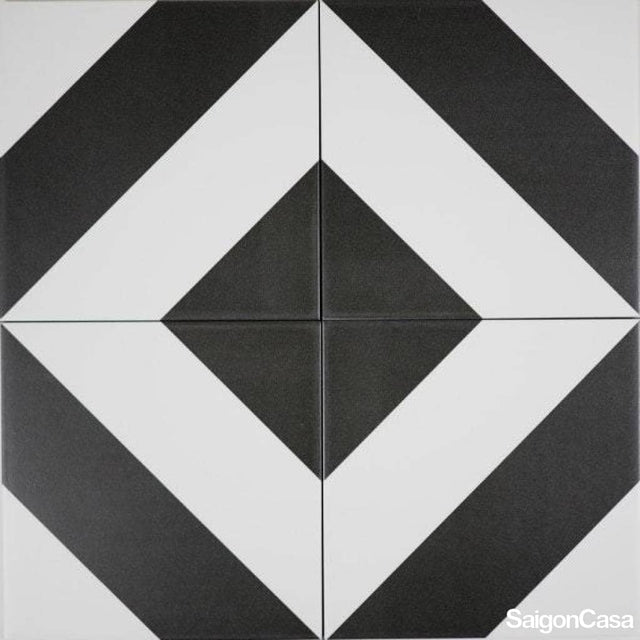 Gạch Trang Trí Décor Diago Noir - SaigonCasa | Curated Surfaces & Contemporary Living