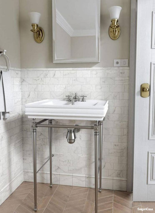 Gạch Trang Trí Vân Đá Carrara - SaigonCasa | Curated Surfaces & Contemporary Living