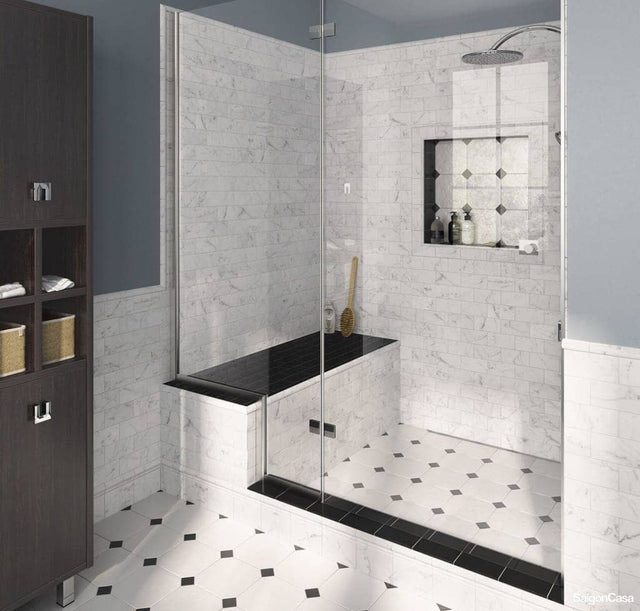 Gạch Trang Trí Vân Đá Carrara - SaigonCasa | Curated Surfaces & Contemporary Living