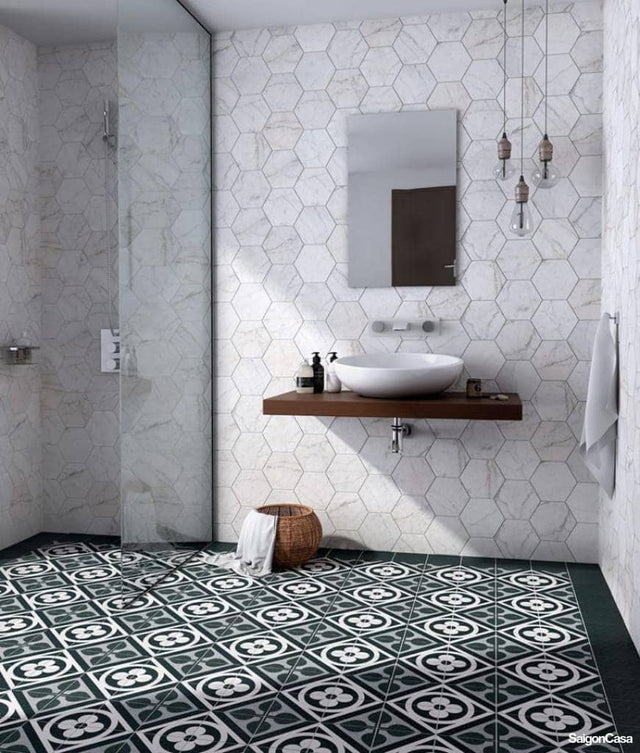 Gạch Trang Trí Vân Đá Carrara - SaigonCasa | Curated Surfaces & Contemporary Living