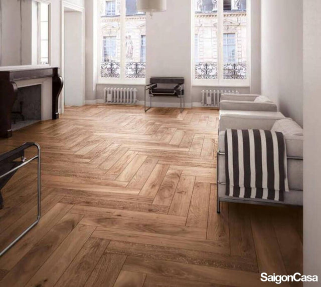 Gạch vân gỗ Atelier Brown 22.5X90