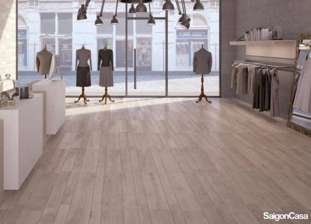 Gạch vân gỗ Atelier Grey 15X90