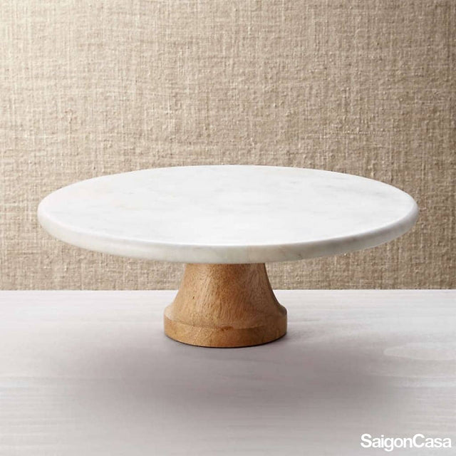 Khay Đá Marble Để Bánh Kem