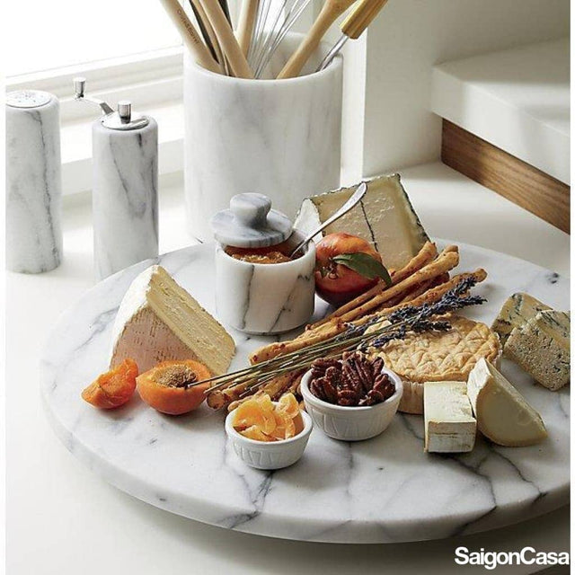 Khay đá Marble Tròn