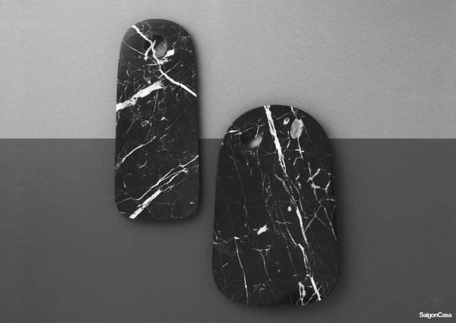khay đá Nero Marquina