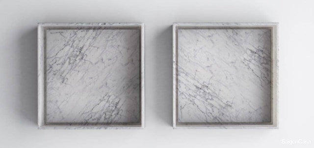Lavabo Đá + Chân Kim Loại - SaigonCasa | Curated Surfaces & Contemporary Living