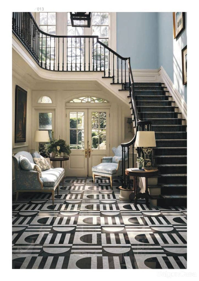 Luxury Marble Waterjet Mosaic - SaigonCasa | Curated Surfaces & Contemporary Living