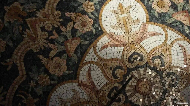 Mosaic đá cắt thủ công