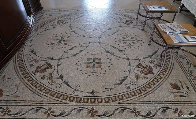 Mosaic đá cắt thủ công