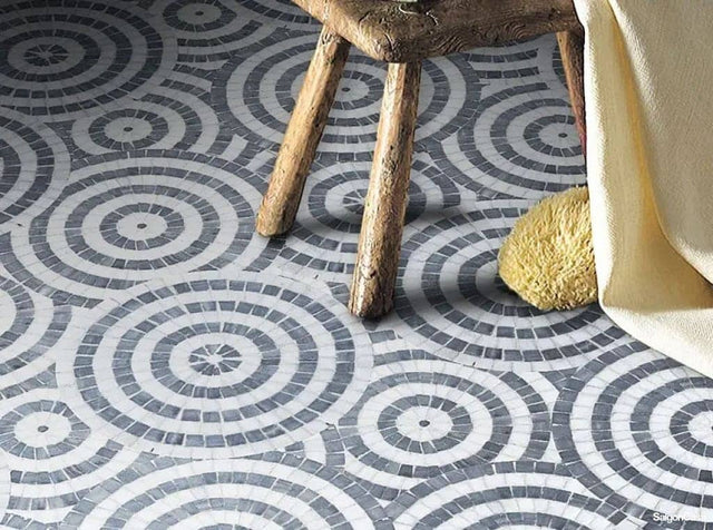 Mosaic đá cắt thủ công