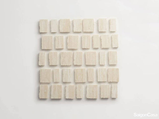 Mosaic Đá Marble Cắt Thô - SaigonCasa | Curated Surfaces & Contemporary Living
