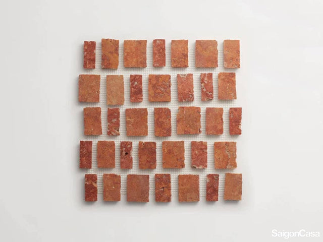 Mosaic Đá Marble Cắt Thô