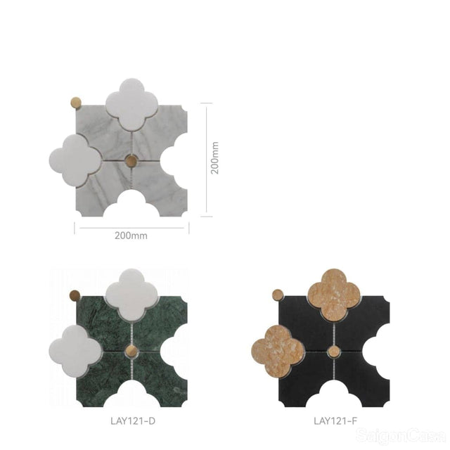 Đá Mosaic Marble Deluxe