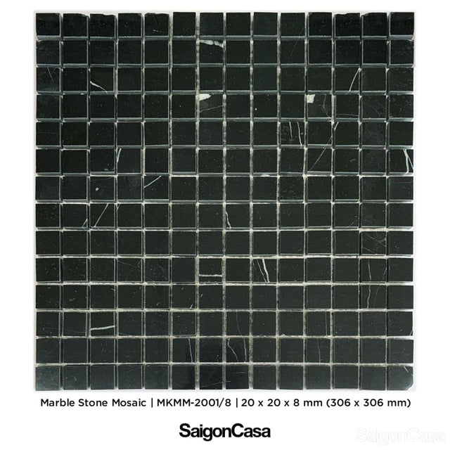 mosaic nero marquina