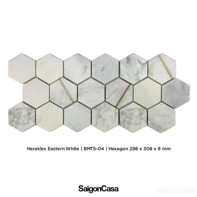 Mosaic Đá Marble Herakles - SaigonCasa | Curated Surfaces & Contemporary Living