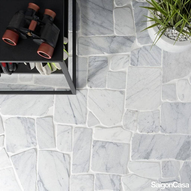 Mosaic Đá Marble Nhiều Cỡ - SaigonCasa | Curated Surfaces & Contemporary Living