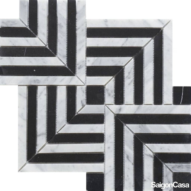 Mosaic Đá Marble Stripe