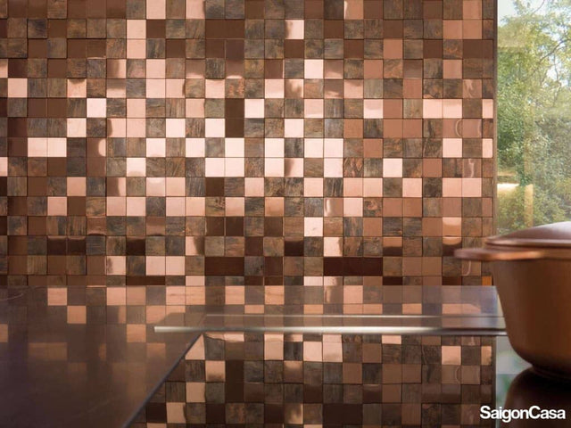 Mosaic Kim Loại Metal Art - SaigonCasa | Curated Surfaces & Contemporary Living
