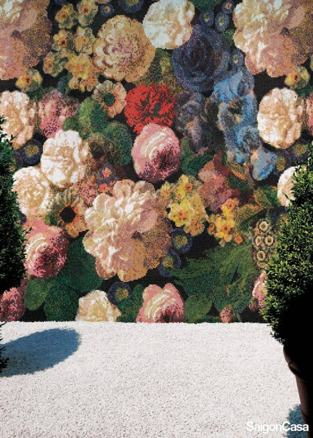 Mosaic Bisazza Bouquet