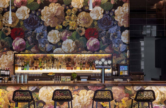 Mosaic Thủy Tinh Bisazza Bouquet - SaigonCasa | Curated Surfaces & Contemporary Living