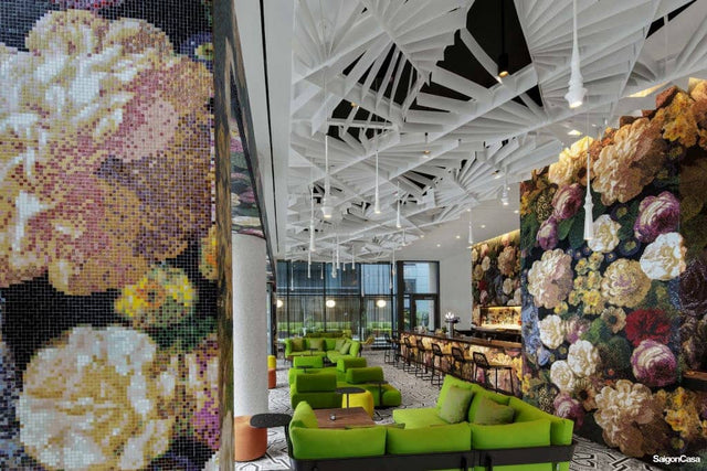Mosaic Thủy Tinh Bisazza Bouquet - SaigonCasa | Curated Surfaces & Contemporary Living